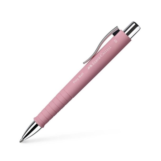 Faber-Castell Poly Ball Pen XB Colours Rose