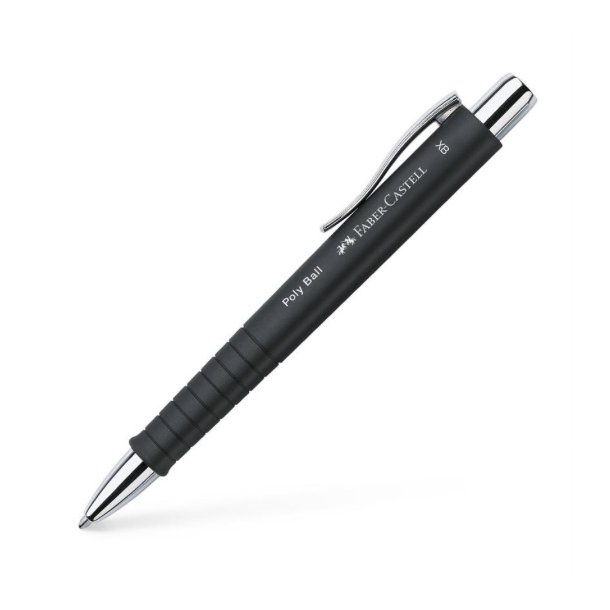 Faber-Castell Poly Ball Pen XB Colours Black