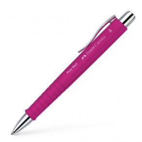 Faber-Castell Poly Ball Pen XB Colours Pink