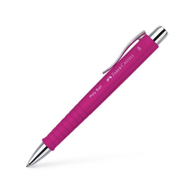 Faber-Castell Poly Ball Pen XB Colours Pink