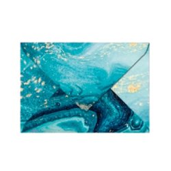 Clairefontaine Konvolut C6 Marbling Collection Lagoon