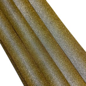 Stjernestrimler Effekt Glitter Slv/Guld 15mm.