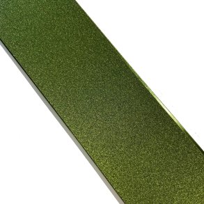 Stjernestrimler Glitter Olivengrn 50mm.