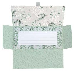 Artebene Gavekuvert - Christmas Spruce Branches