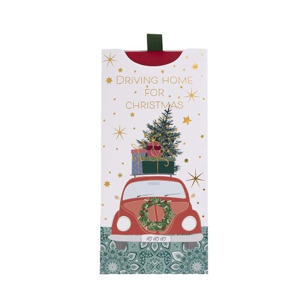 Artebene Gavekuvert - Christmas Driving home