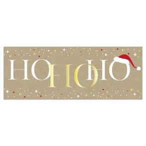 Artebene DIN Dobbeltkort Christmas - Ho Ho Ho