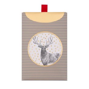 Artebene Gavekuvert - Christmas Reindeer