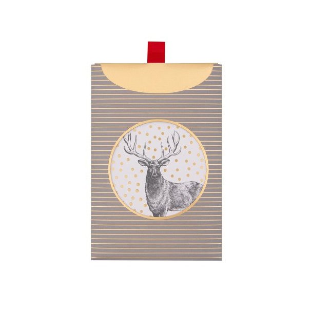 Artebene Gavekuvert - Christmas Reindeer