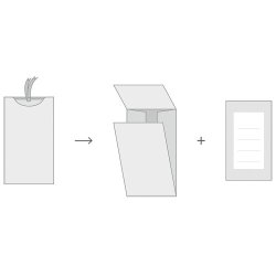 Artebene Gavekuvert - Christmas Fox