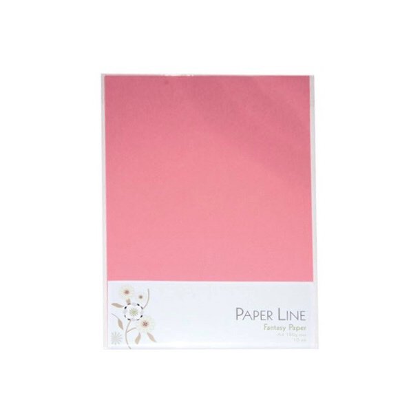 Karton A4 - 180g. - 10 Ark - Rosa