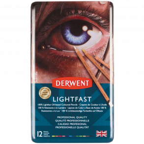 Derwent Tinbox Lightfast 12 stk.