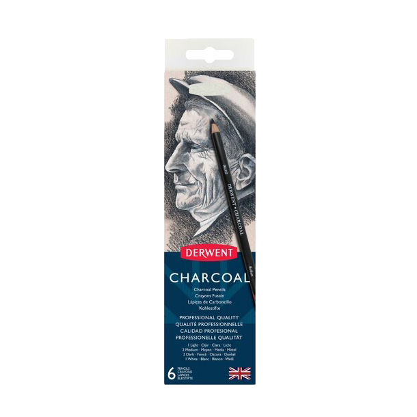 Derwent Tinbox Charcoal