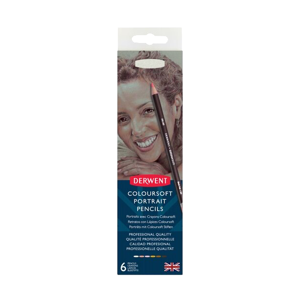 Derwent Tinbox Coloursoft Skintones