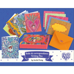 Djeco Lovely Paper ske med kort og konvolutter Aurelia