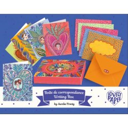 Djeco Lovely Paper ske med kort og konvolutter Aurelia