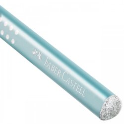 Faber-Castell Jumbo Sparkle Blyant Lysebl