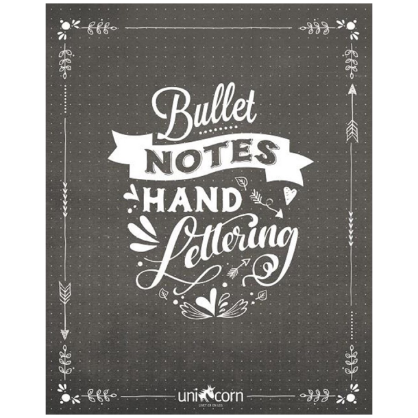 Handlettering Bullet Notes