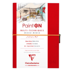 Clairefontaine Paint ON Multi-Techniques Indbundet Hvid
