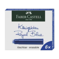 Faber-Castell Blkpatroner 6 stk. Bl