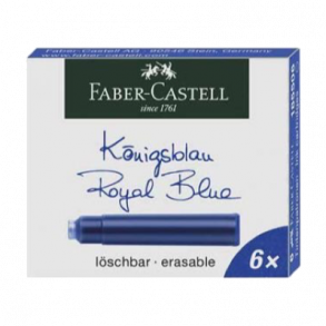 Faber-Castell Blkpatroner 6 stk. Bl