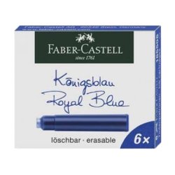 Faber-Castell Blkpatroner 6 stk. Bl