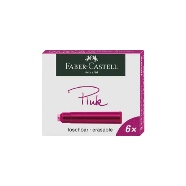 Faber-Castell Blkpatroner 6 stk. Pink 