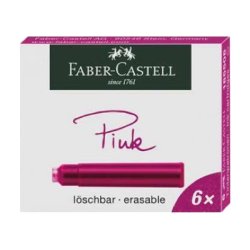 Faber-Castell Blkpatroner 6 stk. Pink 