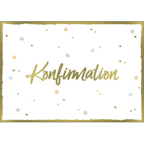 Hartung Postkort - Konfirmation