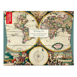 Brevpapir St - World Map