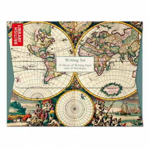 Brevpapir St - World Map