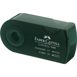 Faber-Castell Sleeve Blyantsspidser Dobbelt Mrkegrn