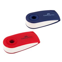 Faber-Castell Sleeve Viskelder lille rd eller bl