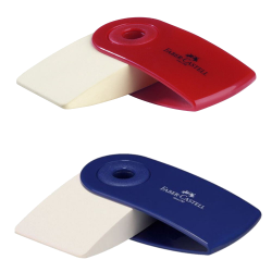 Faber-Castell Sleeve Viskelder lille rd eller bl