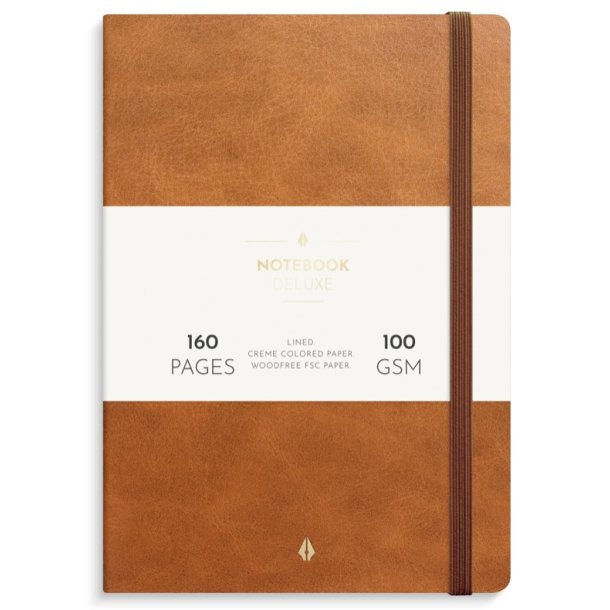 Notebook Deluxe - Cognac