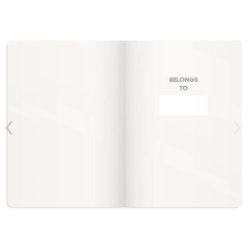 Notebook Deluxe - Beige Marble Gold