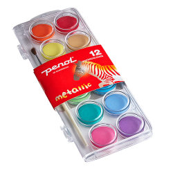 Penol Farvelade Metallic 12 stk.