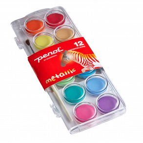 Penol Farvelade Metallic 12 stk.