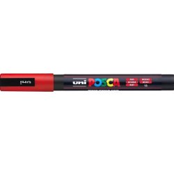 Posca Marker PC-3M 0,9-1,3mm. Rd
