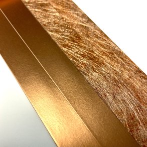 Stjernestrimler Effekt Struktur Kobber 15mm.