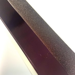 Stjernestrimler Glitter Bordeaux 25mm.