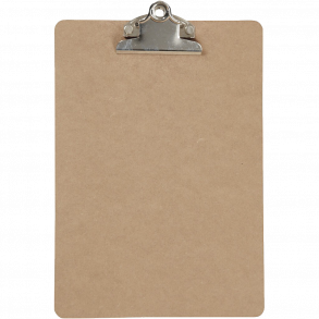 Clipboard / Tegneunderlag A5