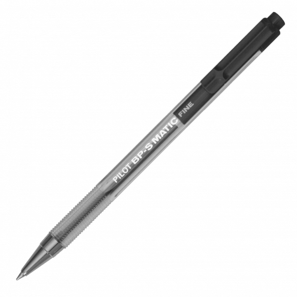 Pilot BP-S Matic Kuglepen Sort