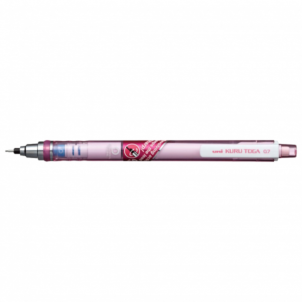 Uni Kuru Toga Pencil 0.7 Pink