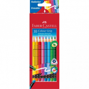 Faber-Castell Colour Grip Farveblyanter 10 stk.
