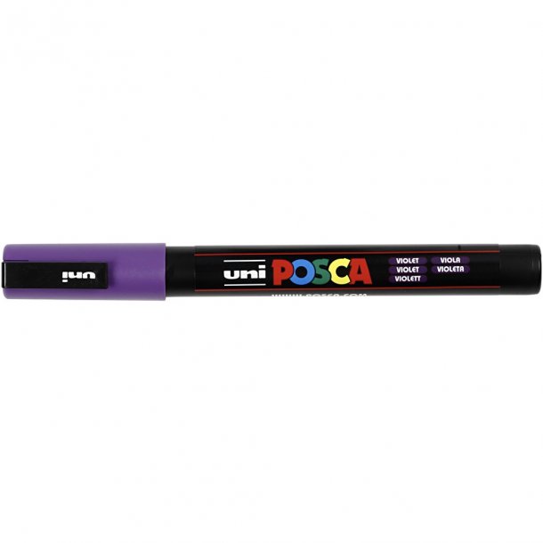 Posca Marker PC-3M 0,9-1,3mm. Violet