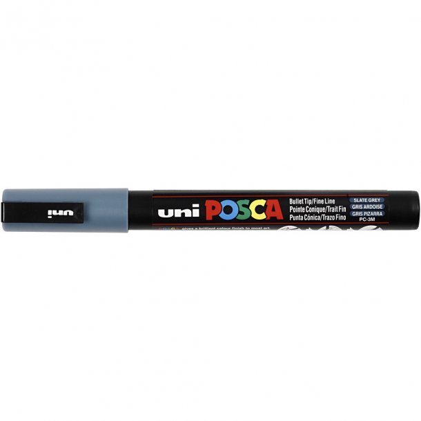 Posca Marker PC-3M 0,9-1,3mm. Slate Grey