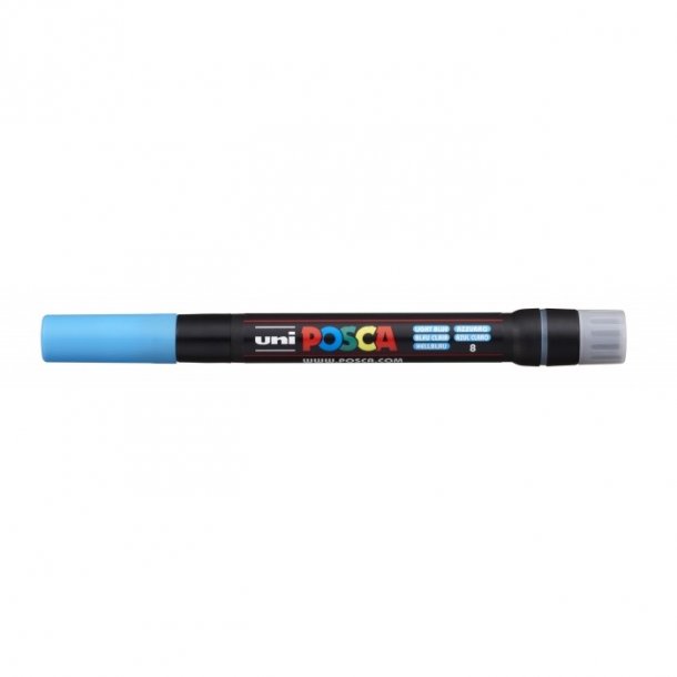 Posca Marker PCF-350 Brush Lysebl