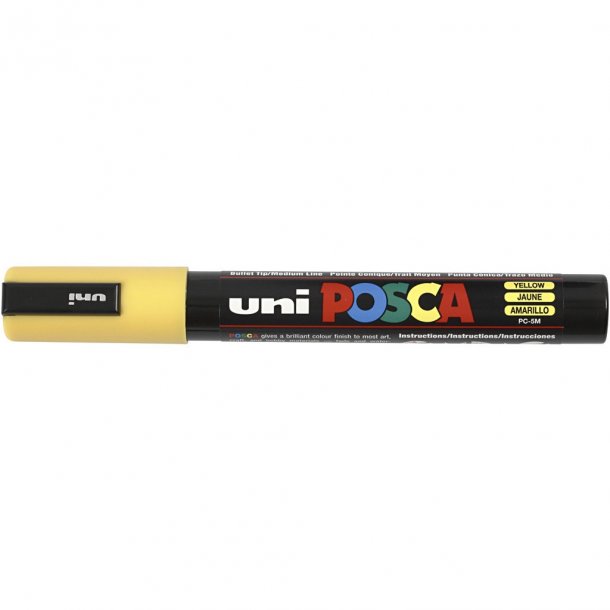 Posca Marker PC-5M 1.8-2.5mm. Gul