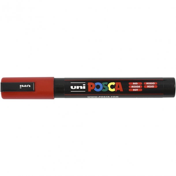 Posca Marker PC-5M 1.8-2.5mm. Rd