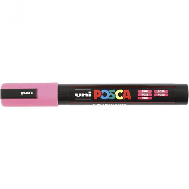 Posca Marker PC-5M 1.8-2.5mm. Pink